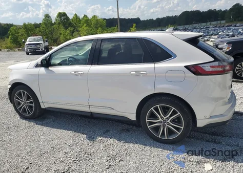 2019 Ford Edge Titanium z USA, uszkodzony, nr VIN 2FMPK3K92KBC43554